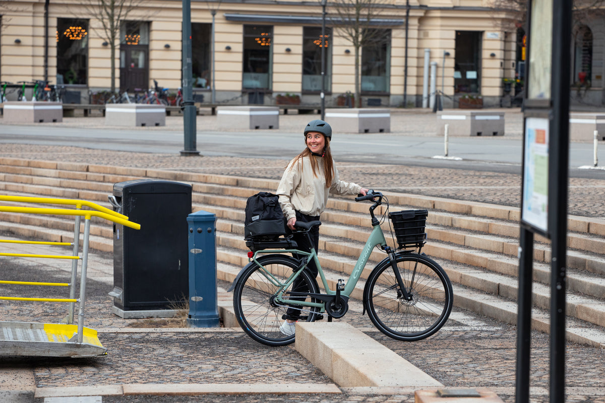 Begagnade elcyklar – Monark & Crescent
