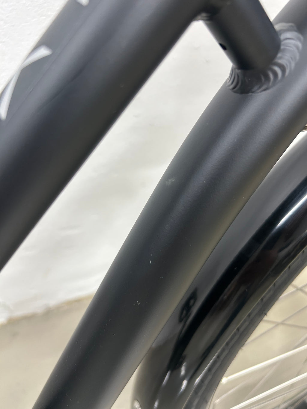 BEGAGNAD Monark E-Karin Front 3vxl Svart 47