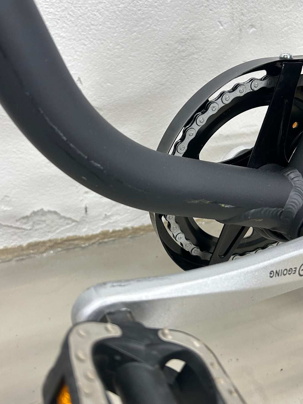 BEGAGNAD Monark E-Karin Front 3vxl Svart 51